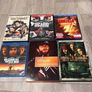 Lot Movies Sicario, No country for Old Men